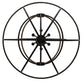 Meyda Lighting Atom Enerjisi 30" 6-Light Timeless Bronze Chandelier