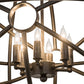 Meyda Lighting Atom Enerjisi 30" 6-Light Timeless Bronze Chandelier