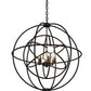 Meyda Lighting Atom Enerjisi 30" 6-Light Timeless Bronze Chandelier