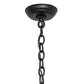 Meyda Lighting Atom Enerjisi 36" 12-Light Solar Black Chandelier