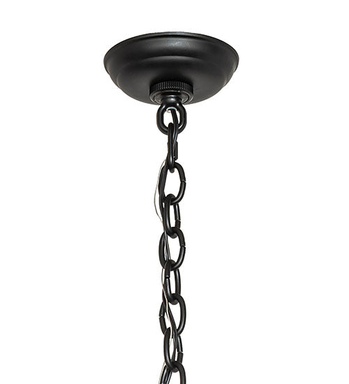Meyda Lighting Atom Enerjisi 36" 12-Light Solar Black Chandelier
