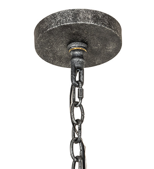 Meyda Lighting Atom Enerjisi 42" 12-Light Gunmetal Chandelier