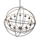 Meyda Lighting Atom Enerjisi 42" 12-Light Gunmetal Chandelier