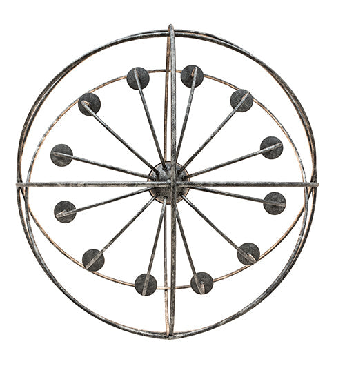 Meyda Lighting Atom Enerjisi 42" 12-Light Gunmetal Chandelier