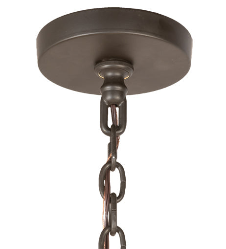 Meyda Lighting Atom Enerjisi 54" 12-Light Oil Rubbed Bronze Chandelier
