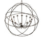 Meyda Lighting Atom Enerjisi 54" 12-Light Oil Rubbed Bronze Chandelier