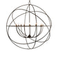 Meyda Lighting Atom Enerjisi 54" 12-Light Oil Rubbed Bronze Chandelier