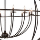 Meyda Lighting Atom Enerjisi 54" 12-Light Oil Rubbed Bronze Chandelier