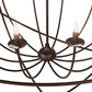 Meyda Lighting Atom Enerjisi 54" 12-Light Oil Rubbed Bronze Chandelier