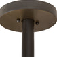 Meyda Lighting Atria 40" 8-Light Timeless Bronze Chandelier With Ivory Idalight Cylindre Shade