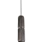 Meyda Lighting Ausband Turbine 10" Old Wrought Iron Pendant Light