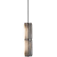 Meyda Lighting Ausband Turbine 10" Old Wrought Iron Pendant Light
