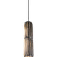 Meyda Lighting Ausband Turbine 10" Old Wrought Iron Pendant Light