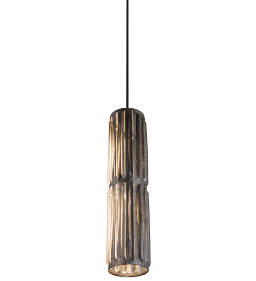 Meyda Lighting Ausband Turbine 10" Old Wrought Iron Pendant Light