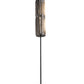 Meyda Lighting Ausband Turbine 70" 2-Light Old Wrought Iron Floor Lamp