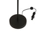 Meyda Lighting Ausband Turbine 70" 2-Light Old Wrought Iron Floor Lamp