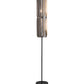 Meyda Lighting Ausband Turbine 70" 2-Light Old Wrought Iron Floor Lamp