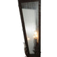 Meyda Lighting Austin 26" 6-Light Cajun Spice Wall Sconce With Clear Seeded Shade Glass