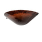 Meyda Lighting Autumn Moon 18" Timeless Bronze Wall Sconce With Amber Shade Glass