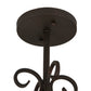 Meyda Lighting Ava 10" Copper Rust Mini Pendant Light With Beige Sahara Taupe Idalight Shade Glass
