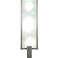 Meyda Lighting Avenue U 6" 4-Light Brushed Nickel Wall Sconce With Frosted Clear Shade Glass