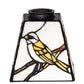 Meyda Lighting Backyard Friends 7" Multi-Colored Stained Shade Glass