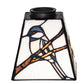 Meyda Lighting Backyard Friends 7" Multi-Colored Stained Shade Glass