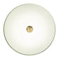 Meyda Lighting Bailey Banker's 18" Polished Brass Pendant Light With Hunter Green Shade Glass