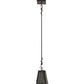 Meyda Lighting Barbed Wire 9" Timeless Bronze Mini Pendant Light With Green & Brown Art Shade Glass