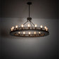 Meyda Lighting Barbury 48" 18-Light Timeless Bronze Chandelier