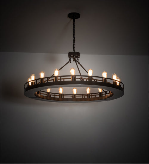 Meyda Lighting Barbury 48" 18-Light Timeless Bronze Chandelier