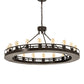 Meyda Lighting Barbury 48" 18-Light Timeless Bronze Chandelier