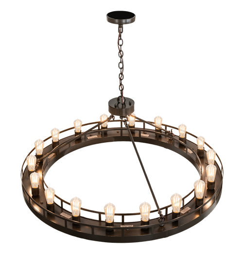 Meyda Lighting Barbury 48" 18-Light Timeless Bronze Chandelier