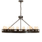 Meyda Lighting Barbury 48" 18-Light Timeless Bronze Chandelier