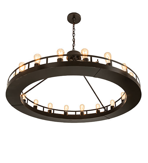 Meyda Lighting Barbury 48" 18-Light Timeless Bronze Chandelier
