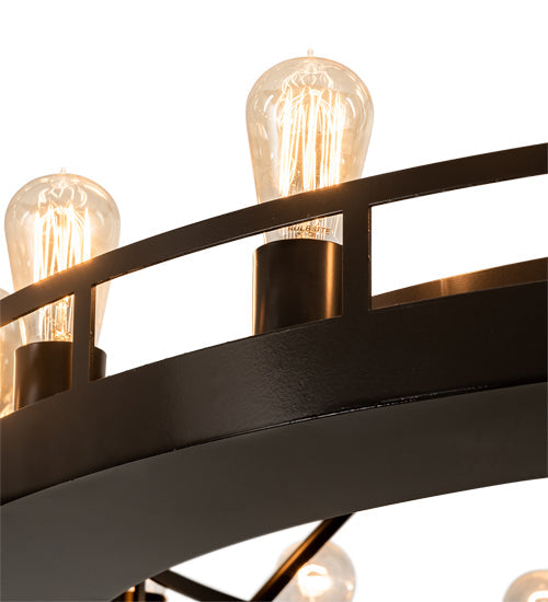 Meyda Lighting Barbury 48" 18-Light Timeless Bronze Chandelier