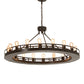 Meyda Lighting Barbury 48" 18-Light Timeless Bronze Chandelier