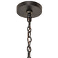 Meyda Lighting Barbury 60" 21-Light Textured Black Chandelier