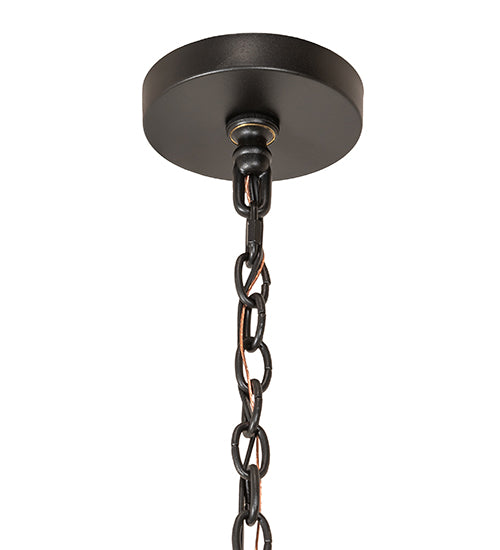 Meyda Lighting Barbury 60" 21-Light Textured Black Chandelier