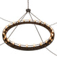 Meyda Lighting Barbury 72" 24-Light Timeless Bronze Chandelier