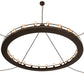 Meyda Lighting Barbury 72" 24-Light Timeless Bronze Chandelier