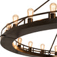 Meyda Lighting Barbury 72" 24-Light Timeless Bronze Chandelier