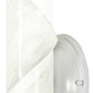 Meyda Lighting Barquillo 5" Gloss White Wall Sconce With White Angelwing Idalight Shade