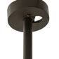 Meyda Lighting Barrel Stave 38" 8-Light Oil Rubbed Bronze Metallo Chandelier With Ivory Faux Candlelight
