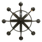Meyda Lighting Barrel Stave 42" 8-Light Timeless Bronze Metallo Chandelier With Faux Candlelight