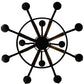Meyda Lighting Barrel Stave 44" 12-Light 2-Tier Wrought Iron Madera Chandelier With Ivory Faux Candlelight
