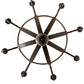 Meyda Lighting Barrel Stave 48" 8-Light Coffee Bean Madera Chandelier With Ivory Faux Candlelight
