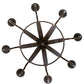 Meyda Lighting Barrel Stave 48" 8-Light Coffee Bean Metallo Chandelier With Ivory Faux Candlelight