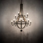 Meyda Lighting Barrel Stave 56" 12-Light 2-Tier Oil Rubbed Bronze Madera Chandelier