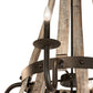 Meyda Lighting Barrel Stave 56" 12-Light 2-Tier Oil Rubbed Bronze Madera Chandelier